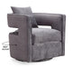 Kennedy Grey Swivel Chair - UK - Home And Beyond