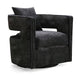 Kennedy Black Swivel Chair - UK - Home And Beyond