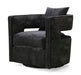 Kennedy Black Swivel Chair - UK - Home And Beyond