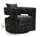 Kennedy Black Swivel Chair - UK - Home And Beyond