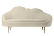 Cloud Cream Velvet Settee image