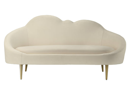 Cloud Cream Velvet Settee image