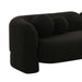 Amelie Black Faux Fur Sofa - UK - Home And Beyond