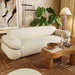 Leyla Cream Boucle Sofa - Home And Beyond