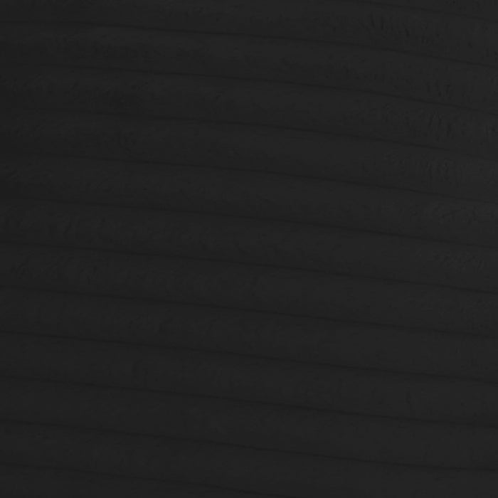 Tarra Fluffy Oversized Black Corduroy Modular LAF Sectional - Home And Beyond