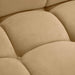 Calliope Cafe Au Lait Performance Velvet Modular Sofa - Home And Beyond