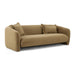 Lou Cafe Au Lait Performance Velvet Sofa - Home And Beyond