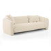 Lou Sandstone Textured Fabric Sofa - Home And Beyond