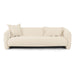 Lou Sandstone Textured Fabric Sofa - Home And Beyond