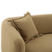 Lou Cafe Au Lait Performance Velvet Loveseat - Home And Beyond