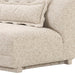 Marion Two-Tone Textured Boucle Armless Loveseat - Home And Beyond