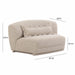 Marion Two-Tone Textured Boucle Armless Loveseat - Home And Beyond