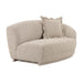Marion Two-Tone Textured Boucle Loveseat - RAF - Home And Beyond