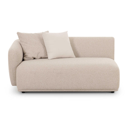Sylvie Cream Boucle Left Arm 2-Seater Loveseat - Home And Beyond