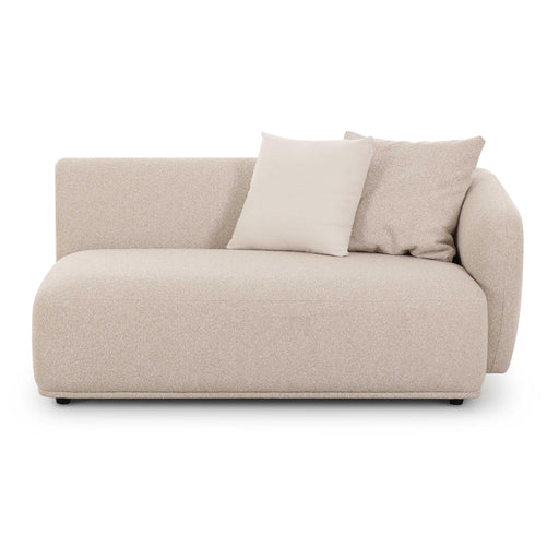 Sylvie Cream Boucle Right Arm 2-Seater Loveseat - Home And Beyond