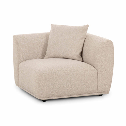 Sylvie Cream Boucle Corner Chair - Home And Beyond