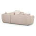 Sylvie Cream Boucle 3-Piece Sectional - Home And Beyond