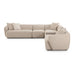 Sylvie Cream Boucle 6-Piece Large Sectional - Home And Beyond