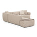 Sylvie Cream Boucle 4-Piece Left Chaise Sectional - Home And Beyond