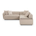 Sylvie Cream Boucle 4-Piece Right Chaise Sectional - Home And Beyond