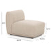 Sylvie Cream Boucle Armless 1-Seater - Home And Beyond