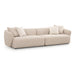 Sylvie Cream Boucle 4-Seater Sofa - Home And Beyond
