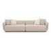 Sylvie Cream Boucle 4-Seater Sofa - Home And Beyond