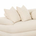Lulu Cream Boucle Modular LAF Sectional - Home And Beyond