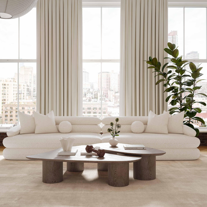 Lulu Cream Boucle Modular Sofa - Home And Beyond