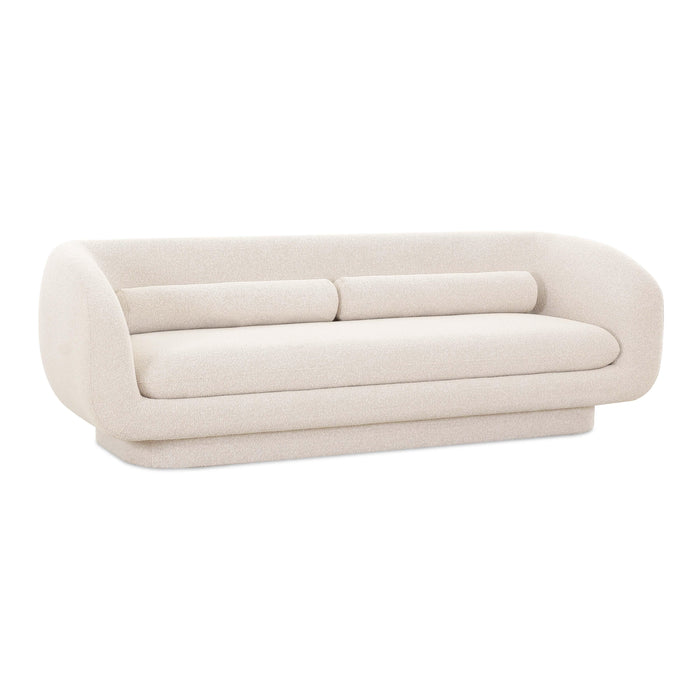 Simone Cream Boucle Sofa - Home And Beyond