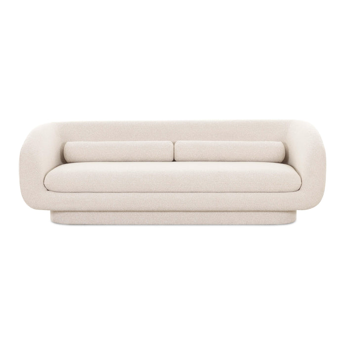 Simone Cream Boucle Sofa - Home And Beyond