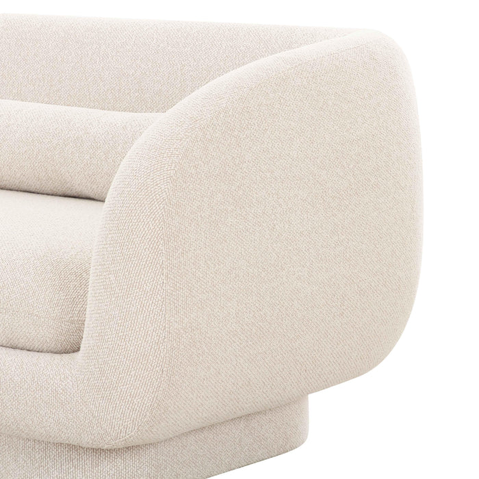 Simone Cream Boucle Sofa - Home And Beyond