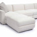 Perry 6-Piece Cream Performance Chenille Modular U-Sectional - Home And Beyond
