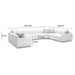 Perry 8-Piece Cream Performance Chenille Modular Large U-Sectional - Home And Beyond