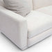 Perry 96" Cream Performance Chenille Modular Sofa - Home And Beyond