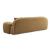 Allegra Cafe Au Lait Performance Velvet Sofa - Home And Beyond