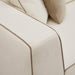 Tristine Cream Linen RAF Sectional - Home And Beyond