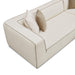 Tristine Cream Linen LAF Sectional - Home And Beyond
