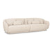 Misty Cream Boucle Modular 4-Seater Sofa - Home And Beyond