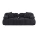 Calliope 79" Performance Vegan Shearling Modular Loveseat - Home And Beyond