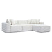 Mindy 4-Piece Performance Chenille Basketweave Modular Sectional - Home And Beyond