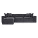 Mindy 4-Piece Performance Chenille Basketweave Modular Sectional - Home And Beyond