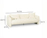 Lou 91" Performance Velvet Sofa - Home And Beyond