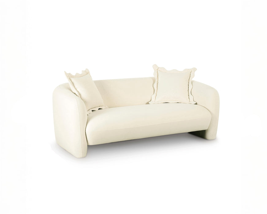 Lou 71.5" Performance Velvet Loveseat - Home And Beyond