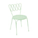 Erica Mint Green Wrought Iron Outdoor Chair - Home And Beyond