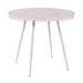 Erica Pink Wrought Iron Outdoor Cafe Table - Home And Beyond
