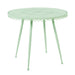 Erica Mint Green Wrought Iron Outdoor Cafe Table - Home And Beyond