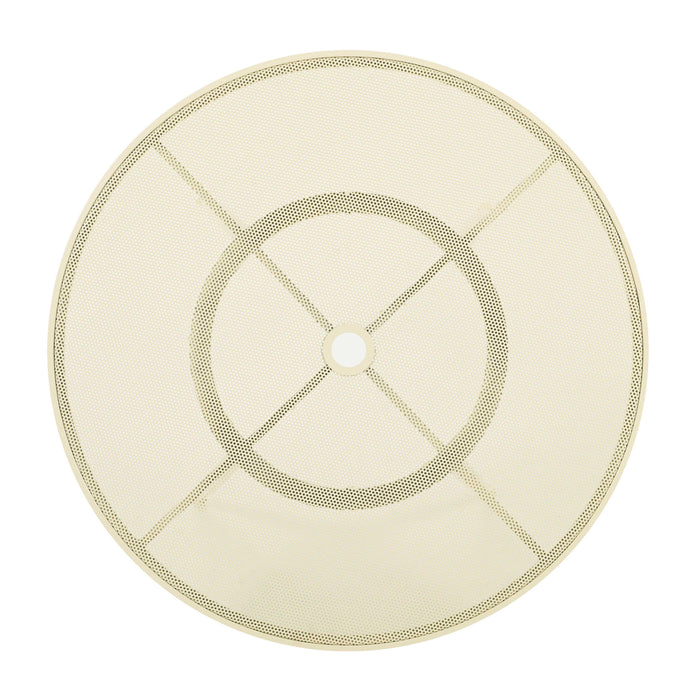 Erica Cream Wrought Iron Outdoor Cafe Table - Home And Beyond