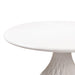 Tulum Ivory Concrete Dining Table - UK - Home And Beyond