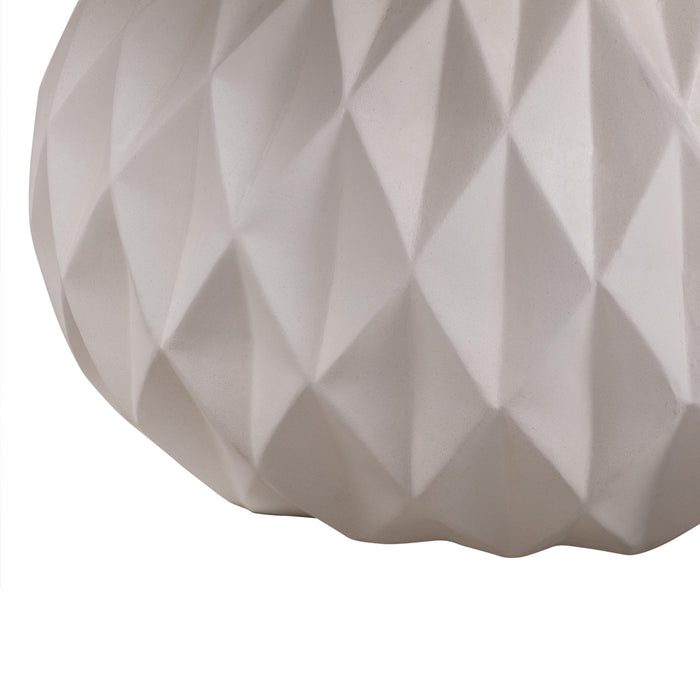 Tulum Ivory Concrete Dining Table - UK - Home And Beyond